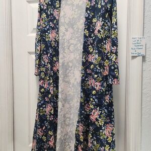 Lot of 2 LulaRoe sweater dusters